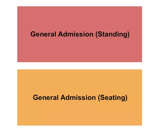 seating chart for Come and Take It Live - GAStanding/GASeated - eventticketscenter.com